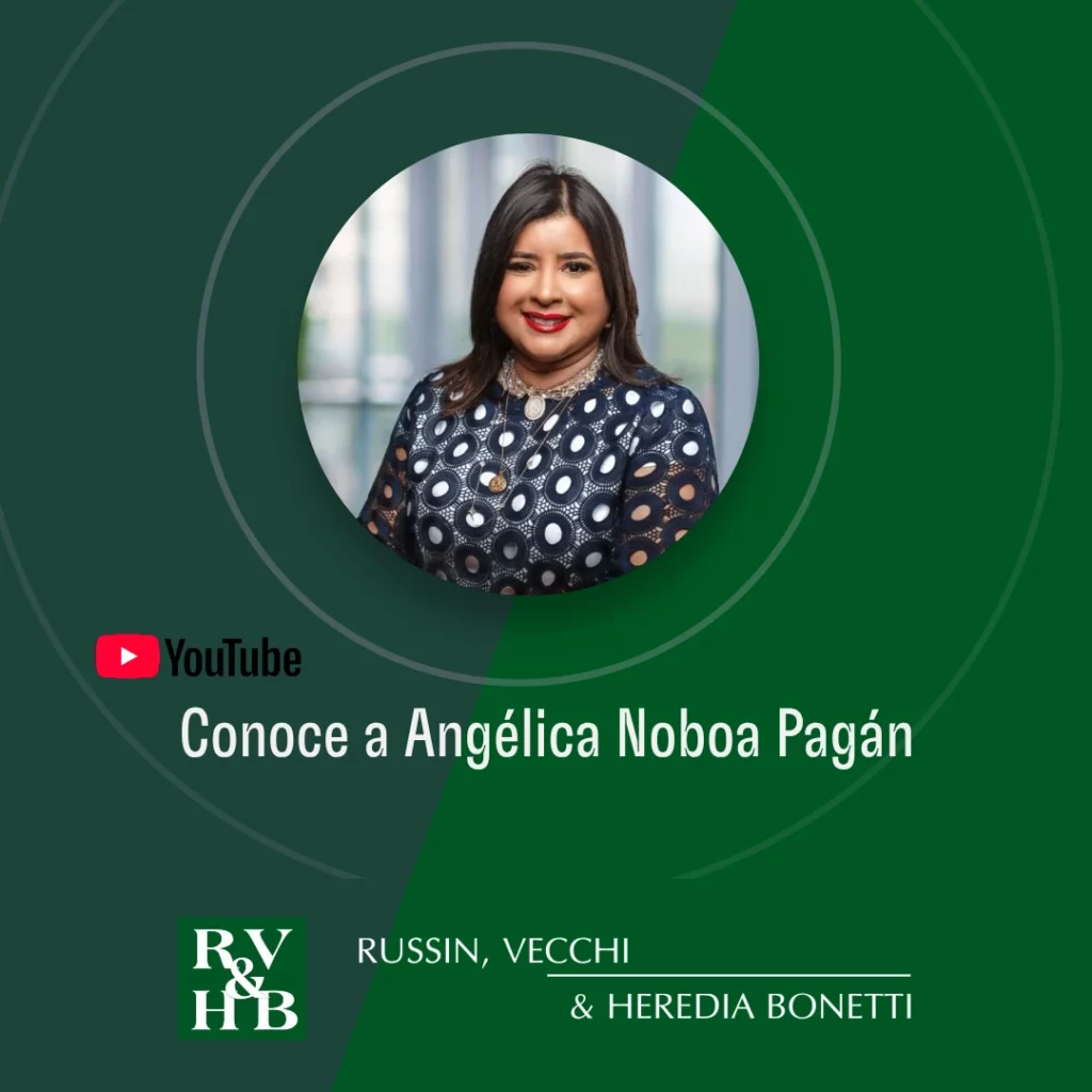 YouTube video - Conoce a Angélica Noboa Pagán @ Russin Vecchi & Heredia Bonetti - RVHB, Santo Domingo, Dominican Republic