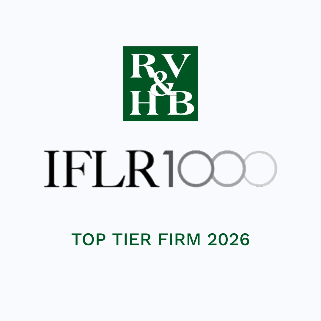 IFLR 1000 2026 - Top Tier Firm @ Russin Vecchi & Heredia Bonetti - RV&HB, Dominican Republic